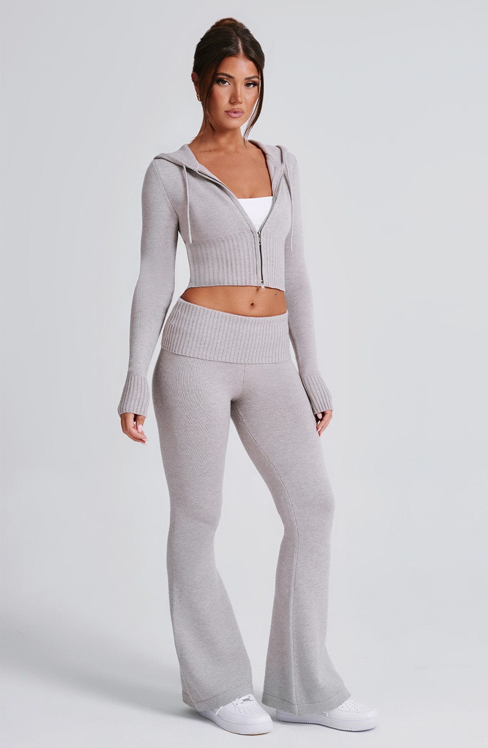 DAVINA SET  - Light Grey Marl