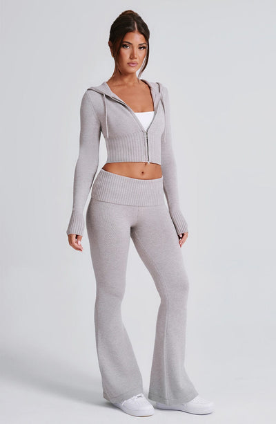 DAVINA SET  - Light Grey Marl
