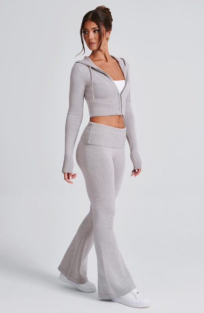 DAVINA SET  - Light Grey Marl