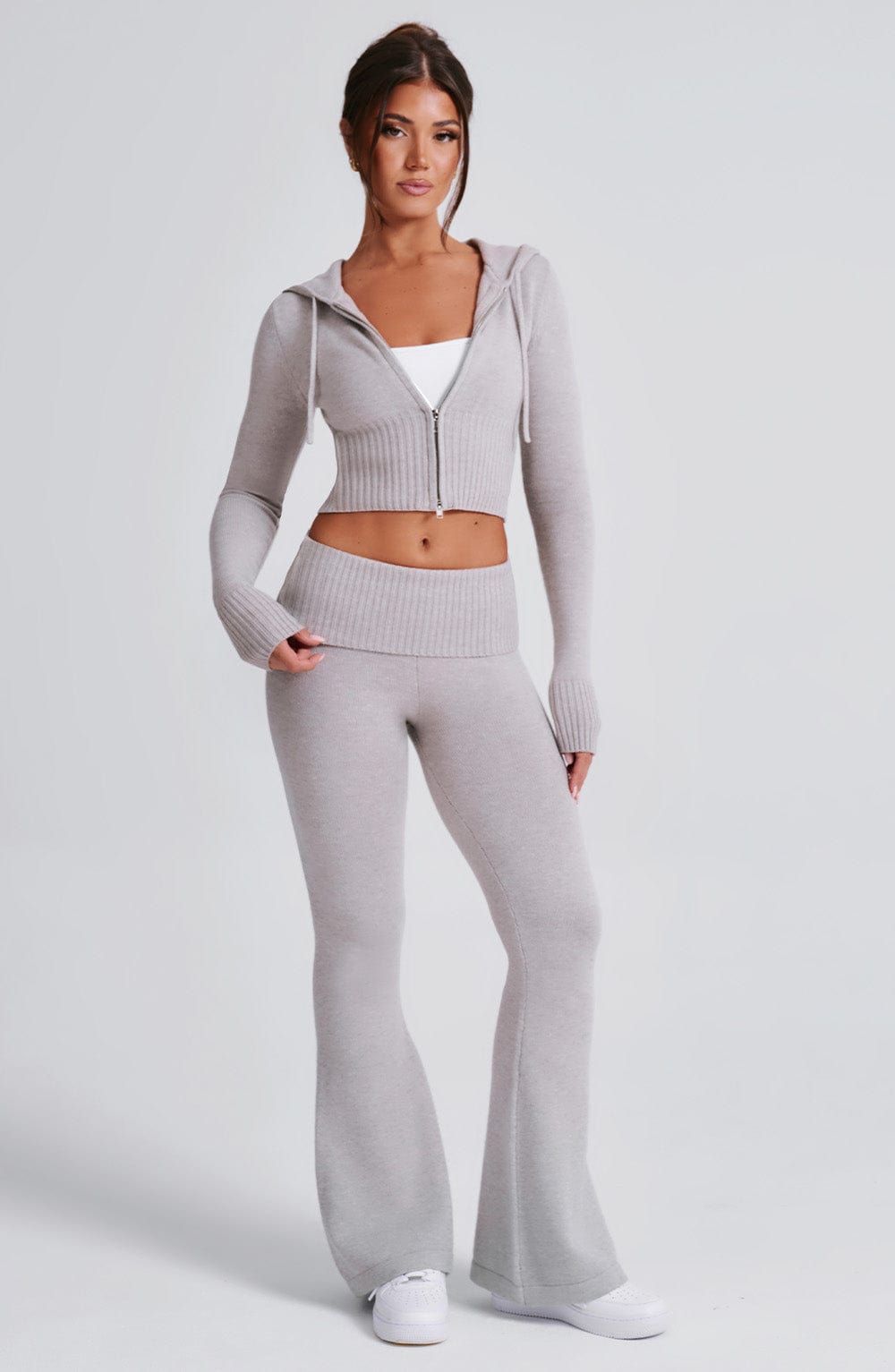 DAVINA SET  - Light Grey Marl