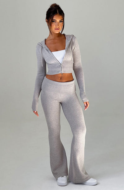 DAVINA SET  - Light Grey Marl