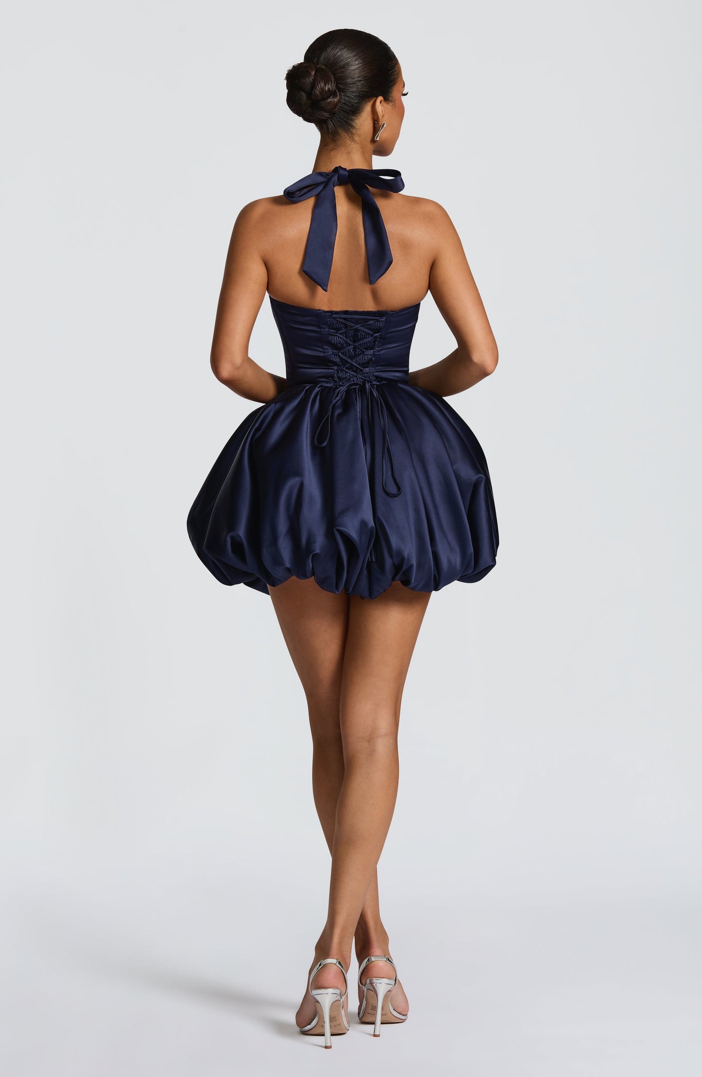 Caution Mini Dress - Navy