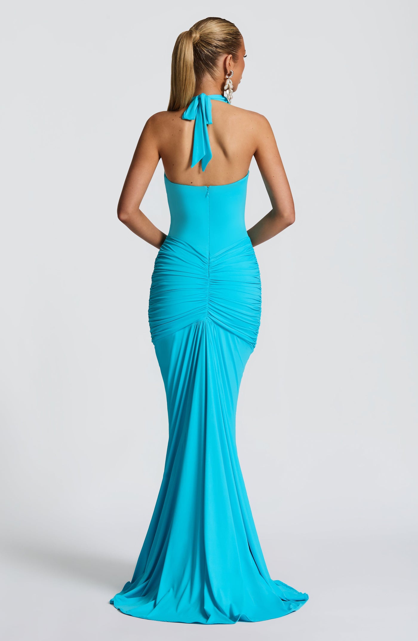 ROSY Maxi Dress - Aqua