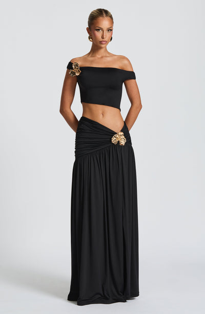 ELVIRA Maxi Skirt - Black