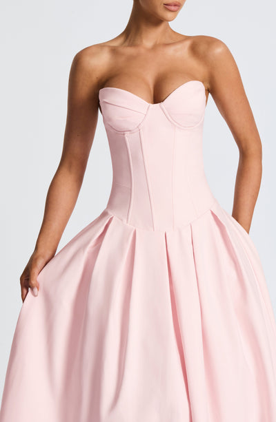 ROSE Midi Dress - Blush