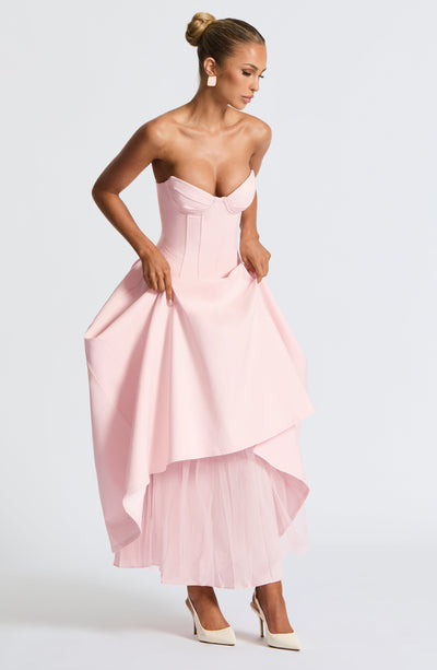 ROSE Midi Dress - Blush