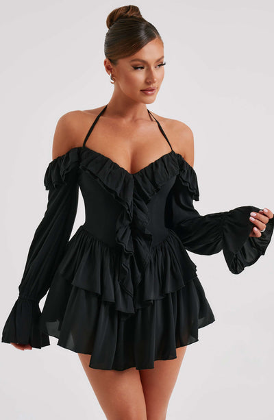 LYNA Playsuit - Black