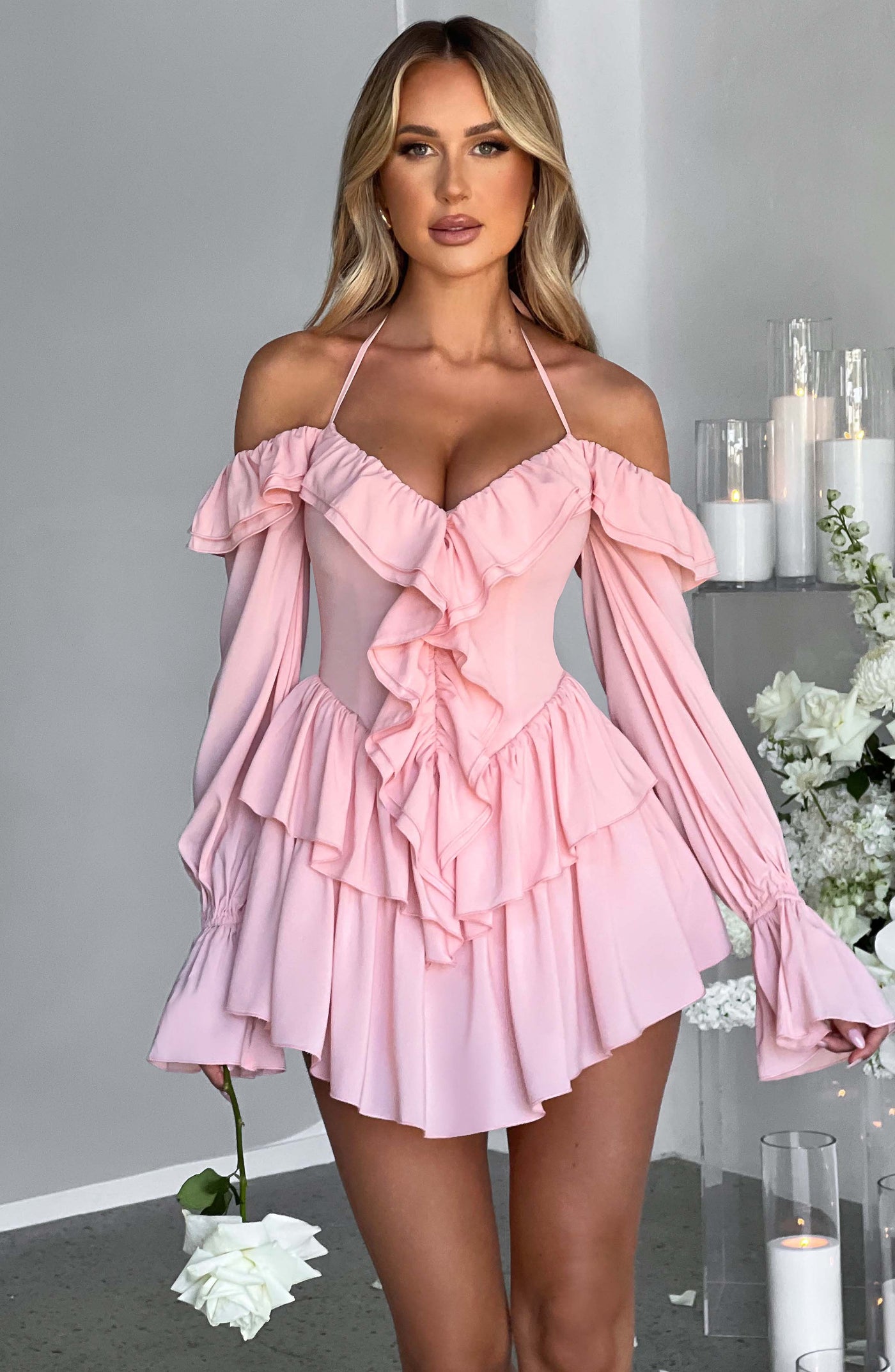 LYNA Playsuit - Pink