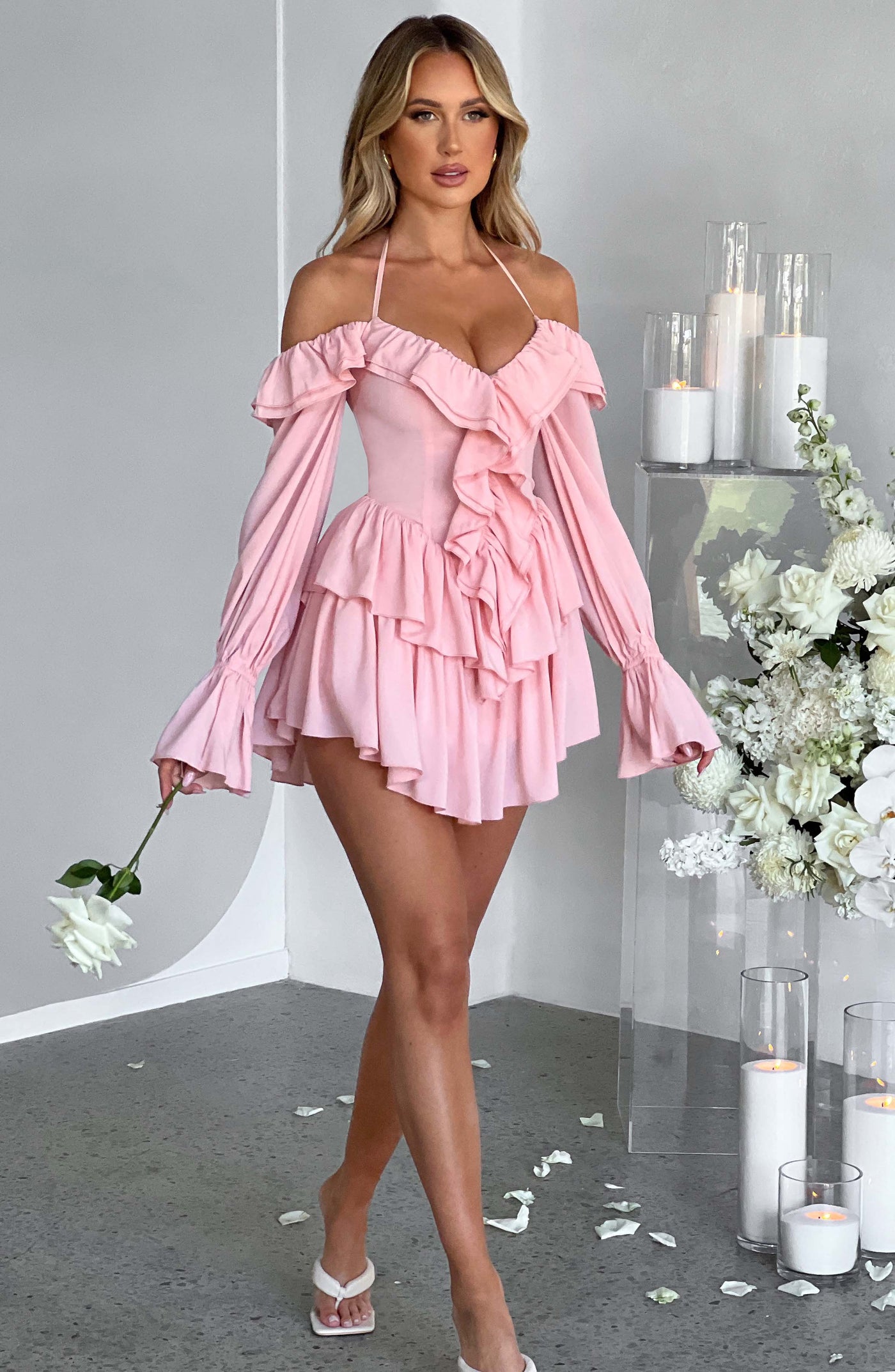LYNA Playsuit - Pink
