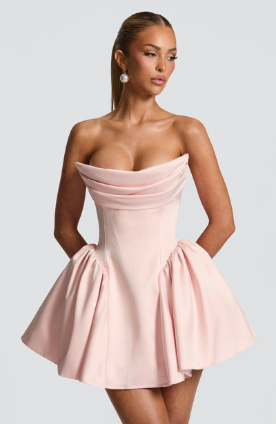 LOLA Mini Dress - Blush