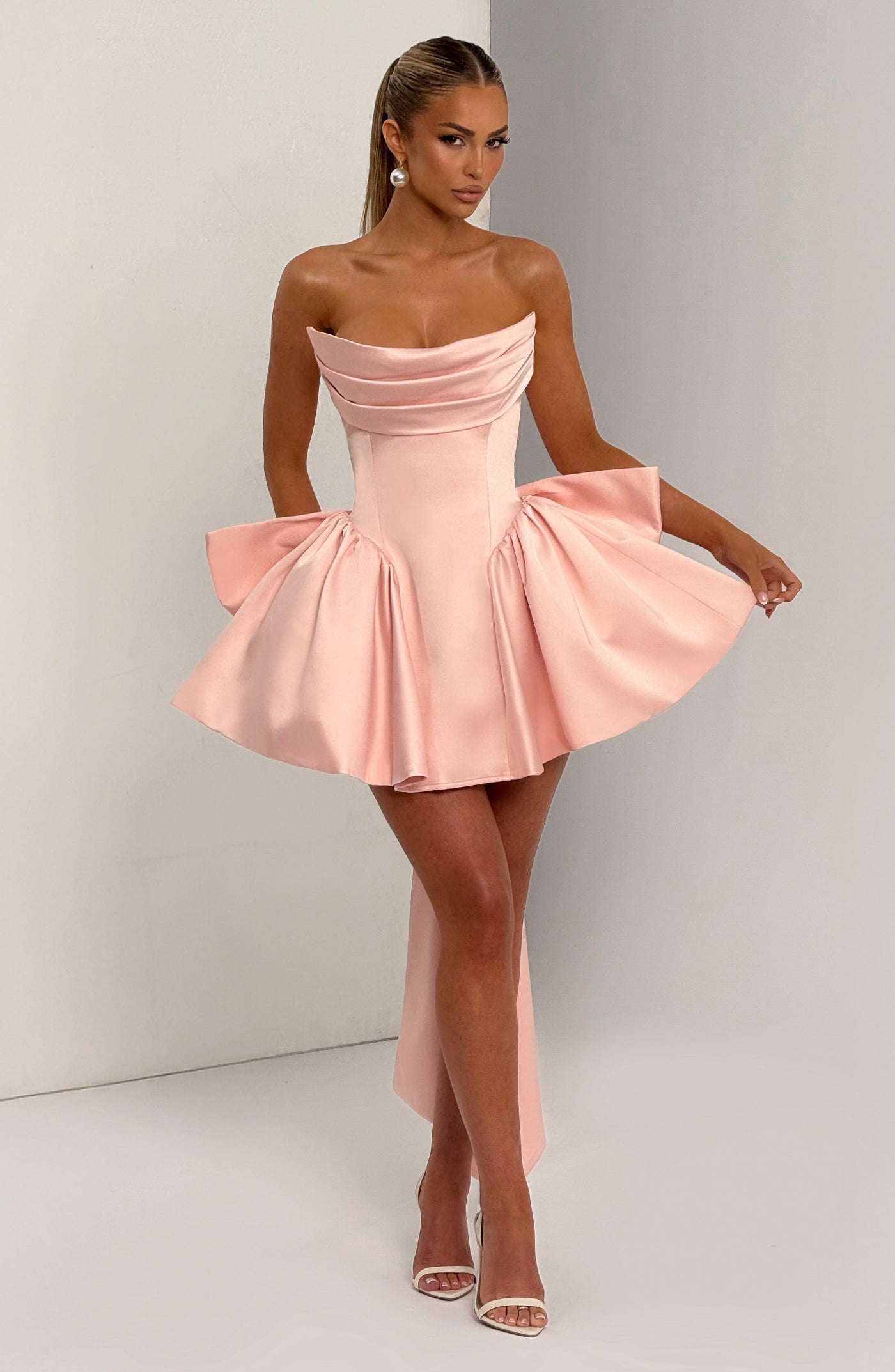 LOLA Mini Dress - Blush