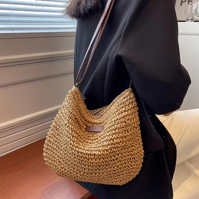 IZY-Straw shoulder bag
