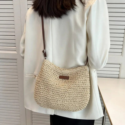 IZY-Straw shoulder bag