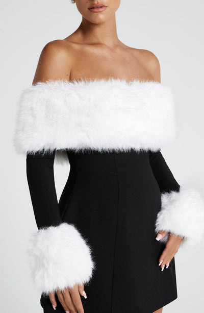 CELINE Mini Dress - Black/White
