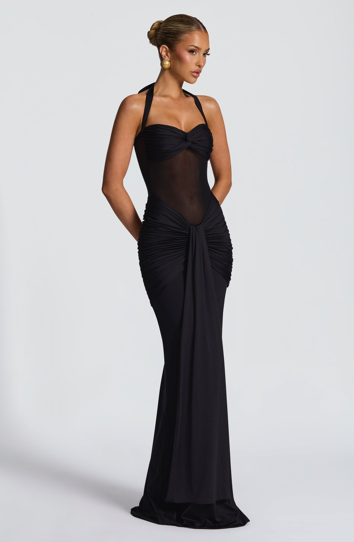 LIA Maxi Dress - Black